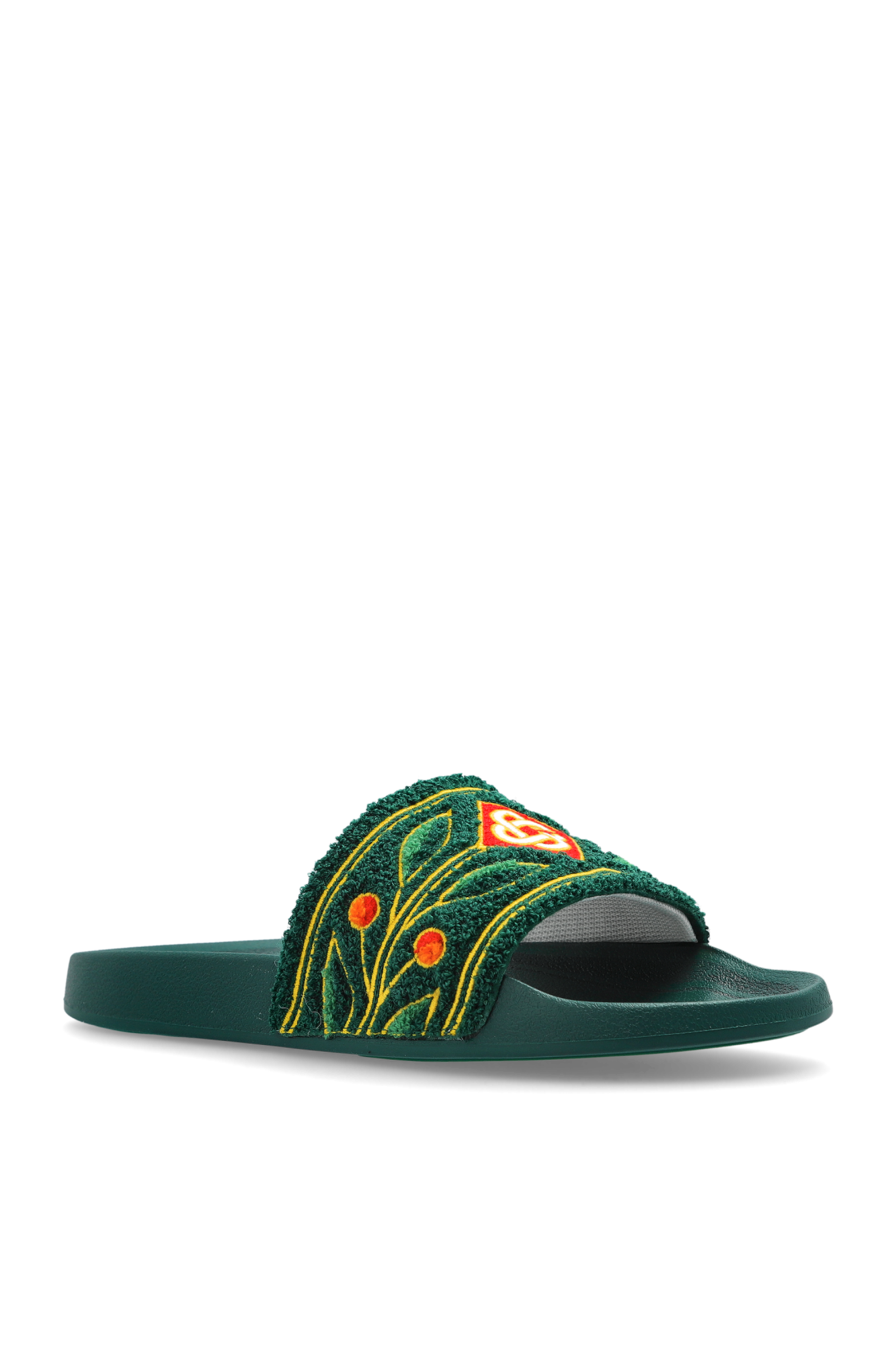 Casablanca Slides with logo | Women's | Vitkac